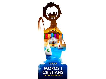 Poster fiestas Villajoyosa 2018