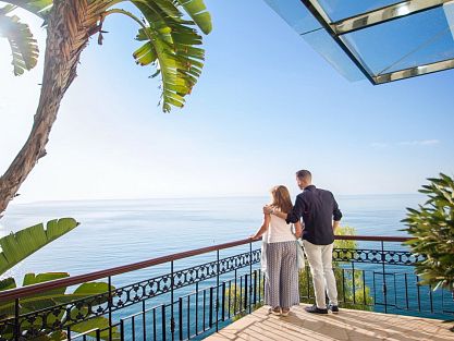 Beach views from the Hotel Montiboli