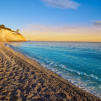 Sunrise on the beach