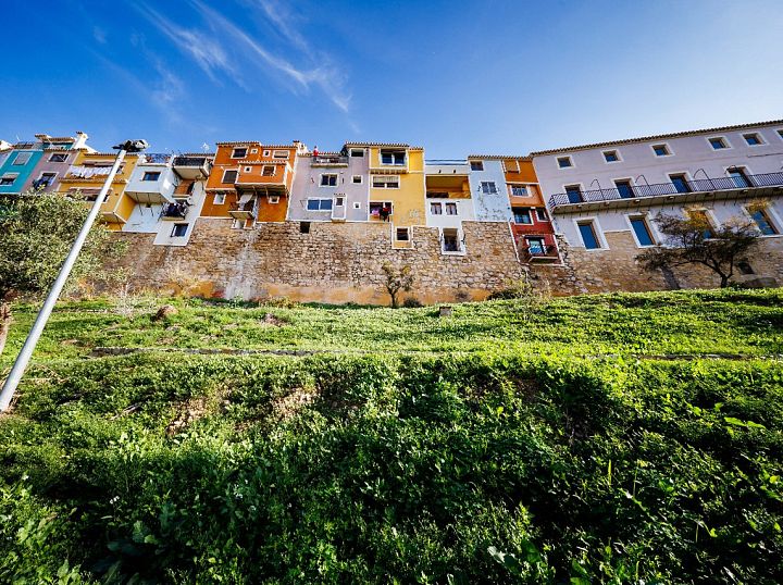 The hanging houses of Villajoyosa