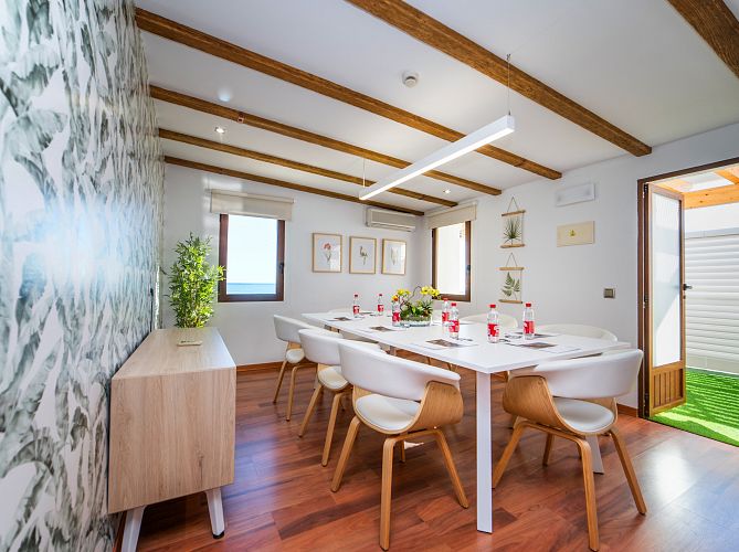 Eco Green Meeting Room