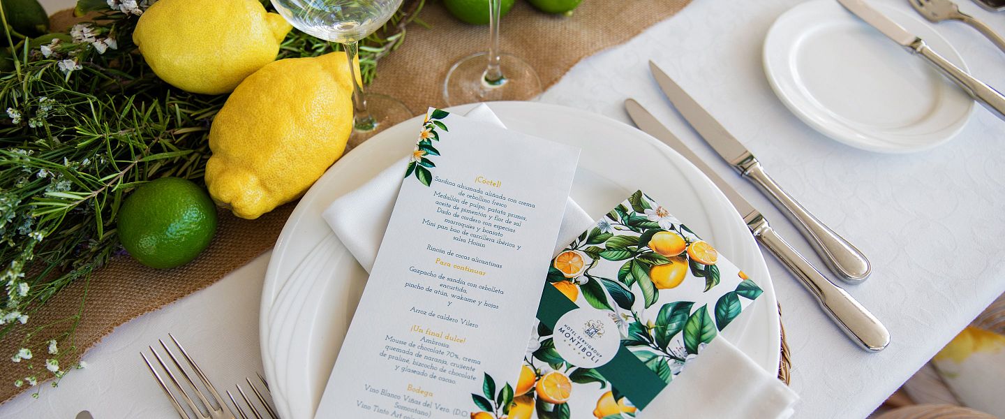 Event details at the Servigroup Montíboli Hotel