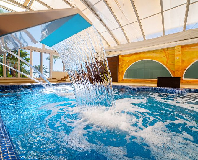 Wellness center pool