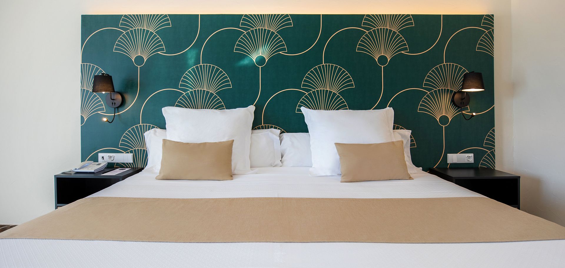 Art Deco Double Room Bed