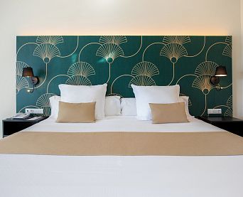 Art Deco Double Room Bed