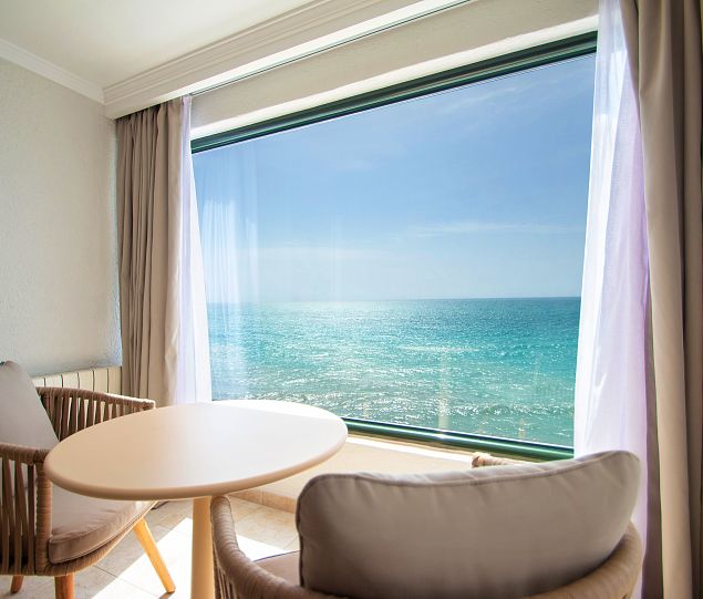 Ocean views from the Polaris Junior Suite Room