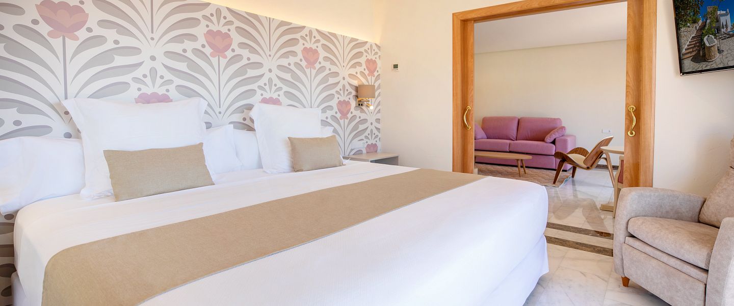 Double with Art Deco Living Room