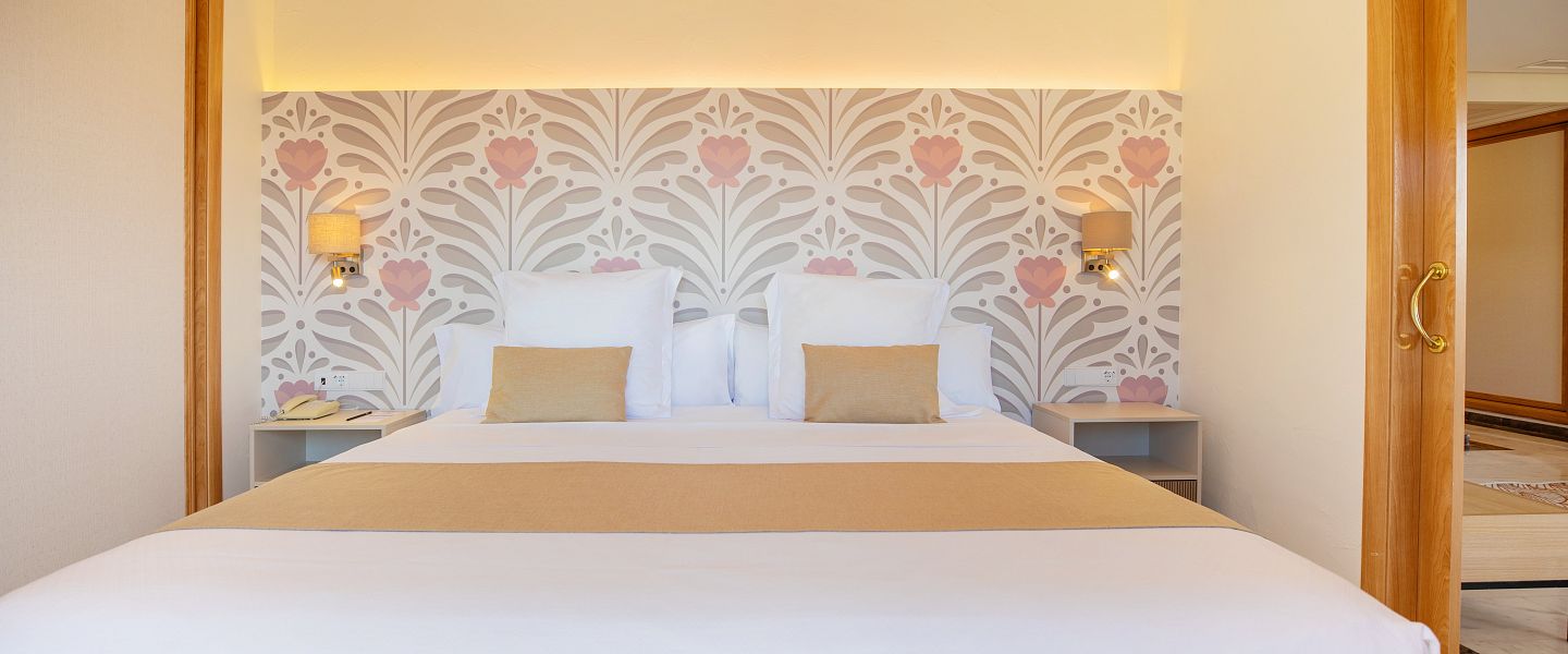 Double with Art Deco Living Room