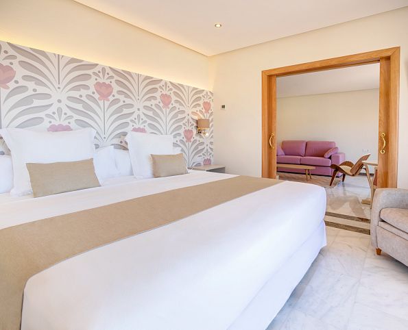 Double with Art Deco Living Room