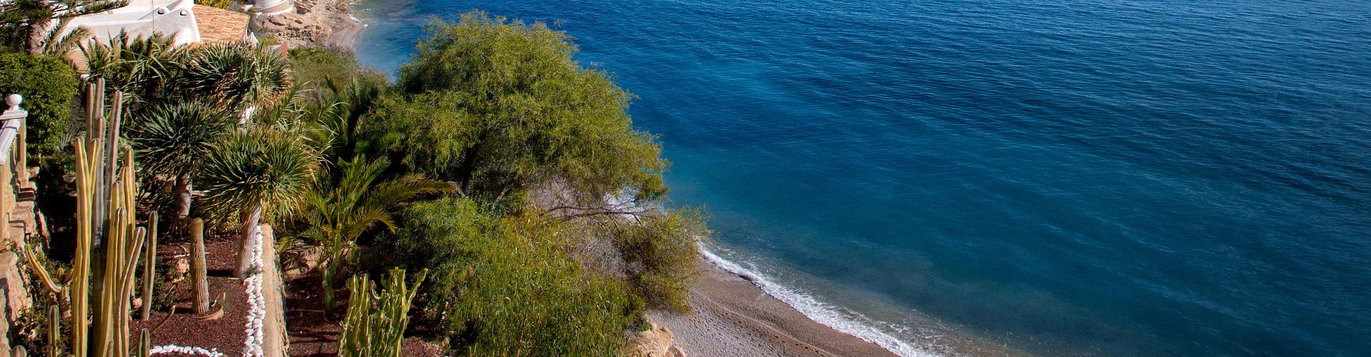 Beach in front of the hotel