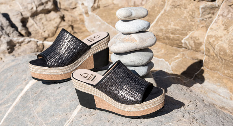 Kanna Shoes on the Montiboli Beach