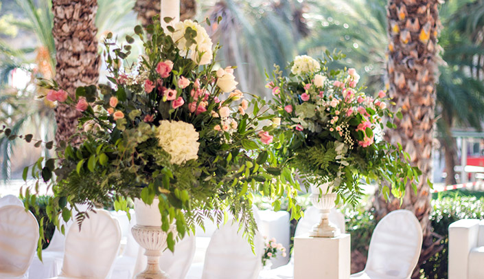 Decorations for winter weddings Decorations for weddings in winter