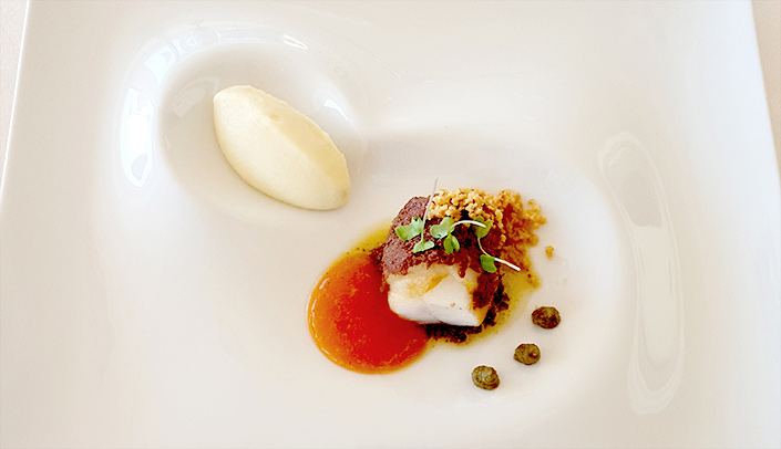 Fish dishes for Winter weddings Fish at a winter wedding