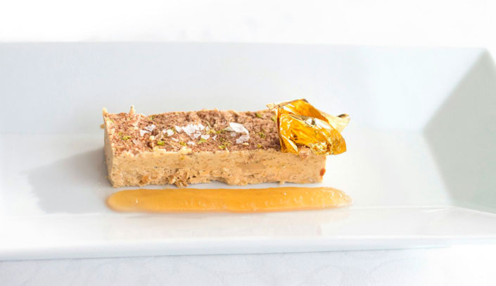 Foie Nougat at the Hotel Montíboli