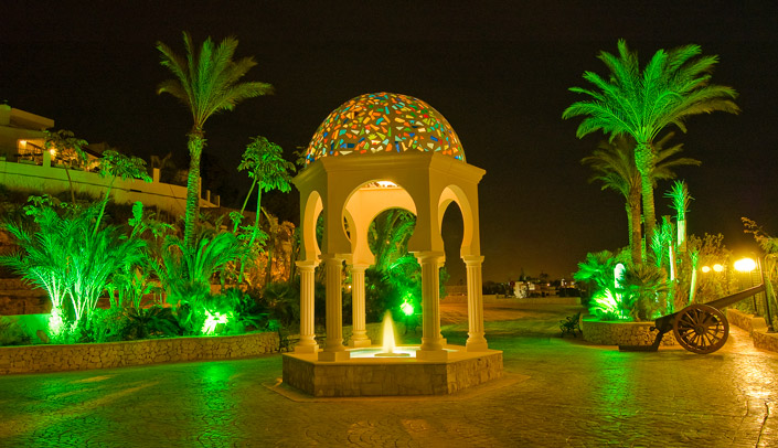 Nighttime at the Hotel Montiboli