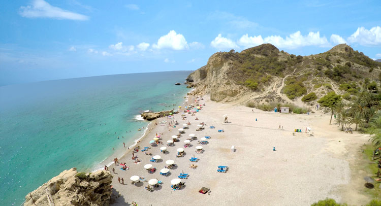 La Caleta Villajoyosa La Caleta Bay in Villajoyosa
