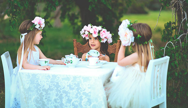 Children at weddings Flower girls